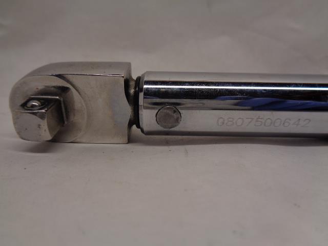NEW SNAP-ON 5-75 ft.lb 3/8" DRIVE TORQUE WRENCH QD275 R22