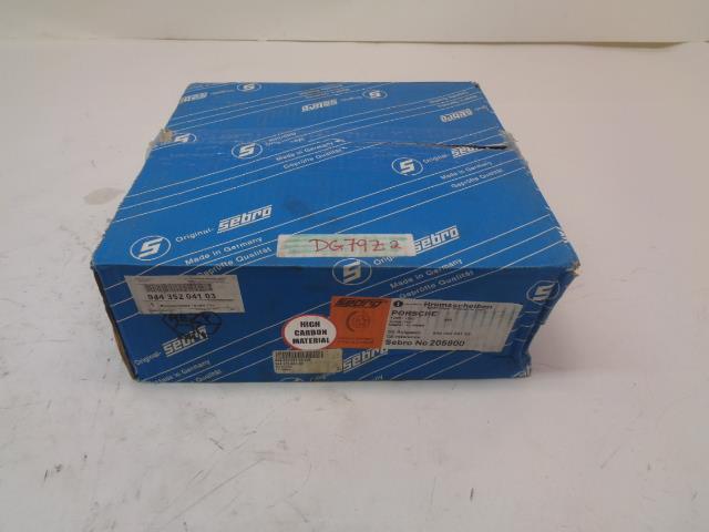 SEBRO REAR BRAKE ROTOR FOR PORSCHE 944 S2 85-88 944 352 041 03 R24