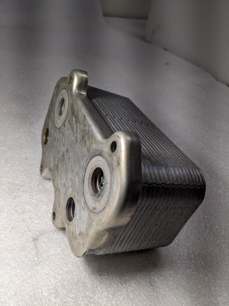 PORSCHE CAYMAN 3.4L ENGINE OIL COOLER 98710702501 USED 996B.G.L.