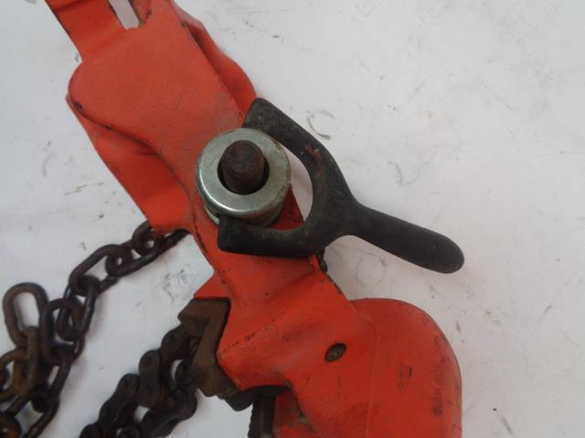 RIDGID MODEL 640 TOP SCREW POST CHAIN VISE 1/8"-5" 40170 USED H1