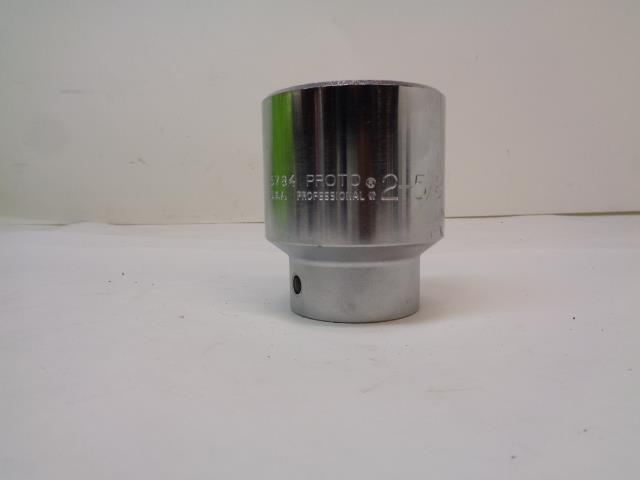 1 NEW STANLEY PROTO 1 INCH DRIVE 2-5/8 INCH 12 POINT SOCKET 5784 R22