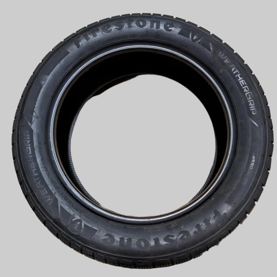 2 FIRESTONE WEATHERGRIP P 225 55 18 98V SL ALL WEATHER TIRES 011554 CQ3