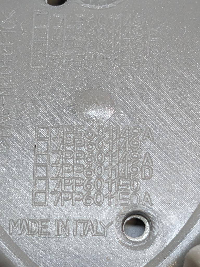 PORSCHE GRAY COLORED CENTER CAP (3) 7L5601149 NEW R21T2