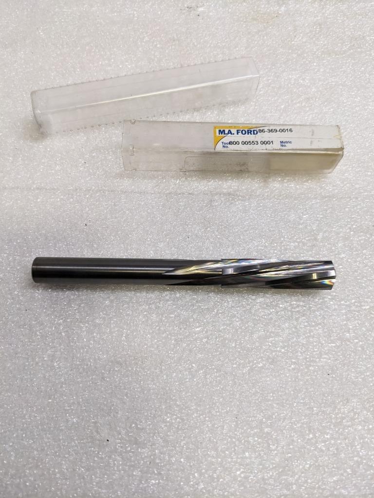 M.A. FORD 86-369-0016 SPIRAL DRILL BIT 5FL 9/16"X5-1/2" 1/2" SHANK NEW R22