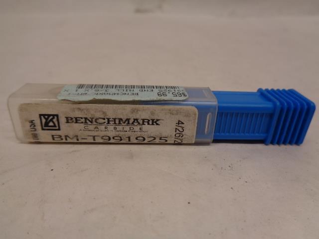 NEW BENCHMARK CARBIDE 3/8x1x3 7FL S/C EM WI.093R ALTISIN DRILL BIT BM-T991925