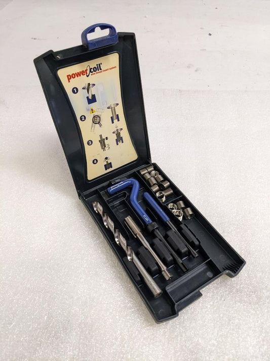 POWERCOIL 3523-10.00K THREAD REPAIR KIT M10-1.0 1.5D INSERTS 13/32 HSS NEW R22