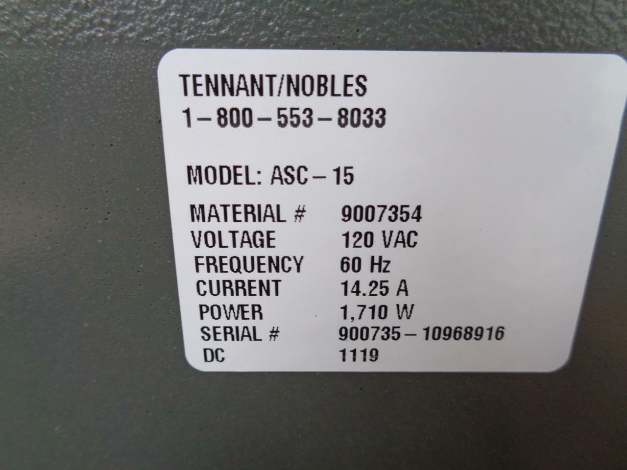 TENNANT/NOBLES ASC-15 ALL SURFACE EXTRACTOR BATHROOM SCRUBBER 9007354 NEW BSR3