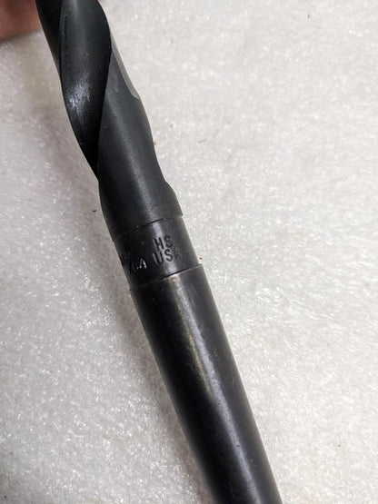 UNBRANDED 45/64" HIGH SPEED DRILL BIT 9-1/2" OAL 6" FLUTE RH HALF CASE NEW D0
