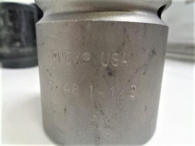 ASSORTMENT OF 8 DEEP IMPACT 6-POINT SOCKETS (RANDOM BRANDS AND SIZES) R28