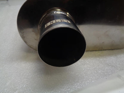 AERO EXHAUST STAINLESS STEEL 3" - 2.5" OFFSET CENTER MUFFLER OVERALL LENGTH 24"
