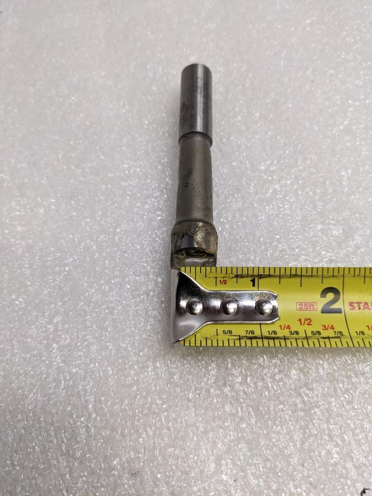 BORING-SMITH ROUTER BIT 1/2" CUT DIA 1/2" SHANK 3-1/2" OAL 04-05 NEW R22T2