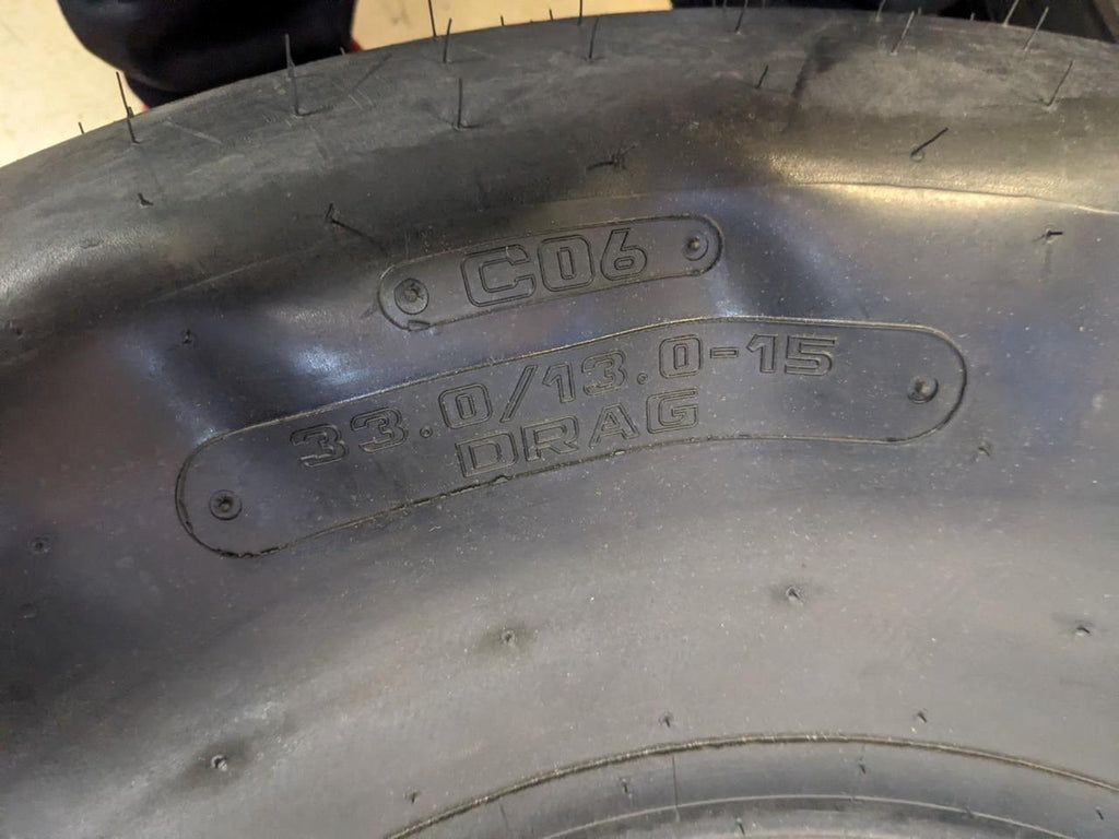 HOOSIER C06 DRAG RACING 33 13.0 15 TIRE 18355C06 CQ3