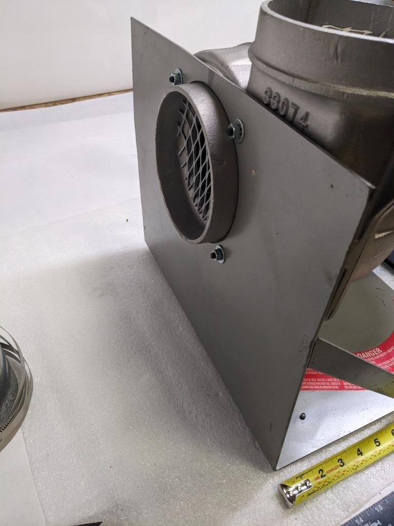 CINCINNATI FAN F-6-C/T1 FUME EXHAUSTER 1-1/2HP 3450RPM CAST ALUM 115V NEW B2