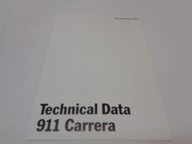 Porsche 911 "The New Carerra" Hardcover Brochure WVK 127 121 94 Genuine R25