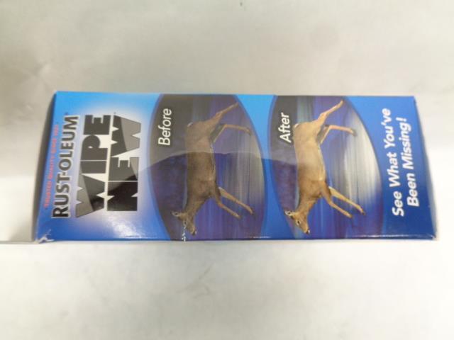 NEW PACK OF 6 RUST-OLEUM WIPE NEW HEADLIGHT RESTORE CLOTH & KIT R28