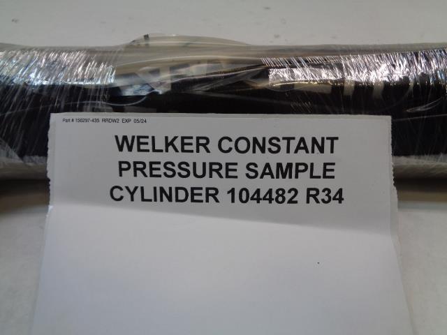 WELKER CONSTANT PRESSURE SAMPLE CYLINDER 104482 R34