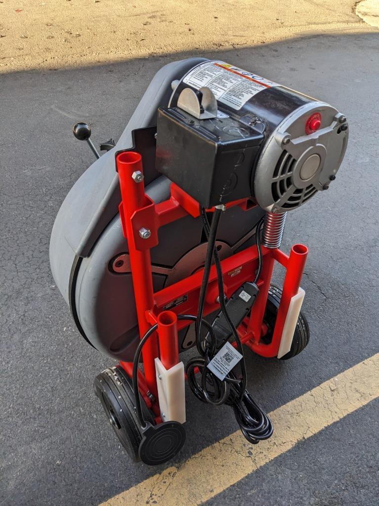RIDGID K-750 DRUM DRAIN CLEANING MACHINE KIT 115V 200FT 200RPM 3/4"X100' NEW B2