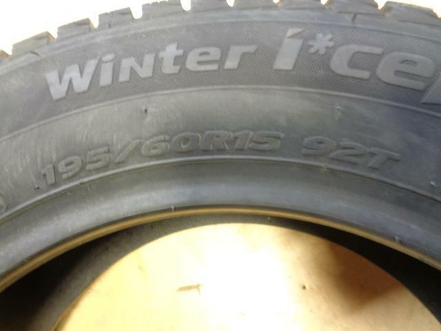 HANKOOK WINTER ICEPT LZ2 P 195 60 15 92T XL SNOW WINTER TIRE 1019933 AQ4