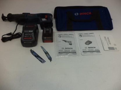 BOSCH 18V 1-1/8 IN. RECIPROCATING SAW KIT WITH CORE18V BATTERY CRS180-B14 BSR35