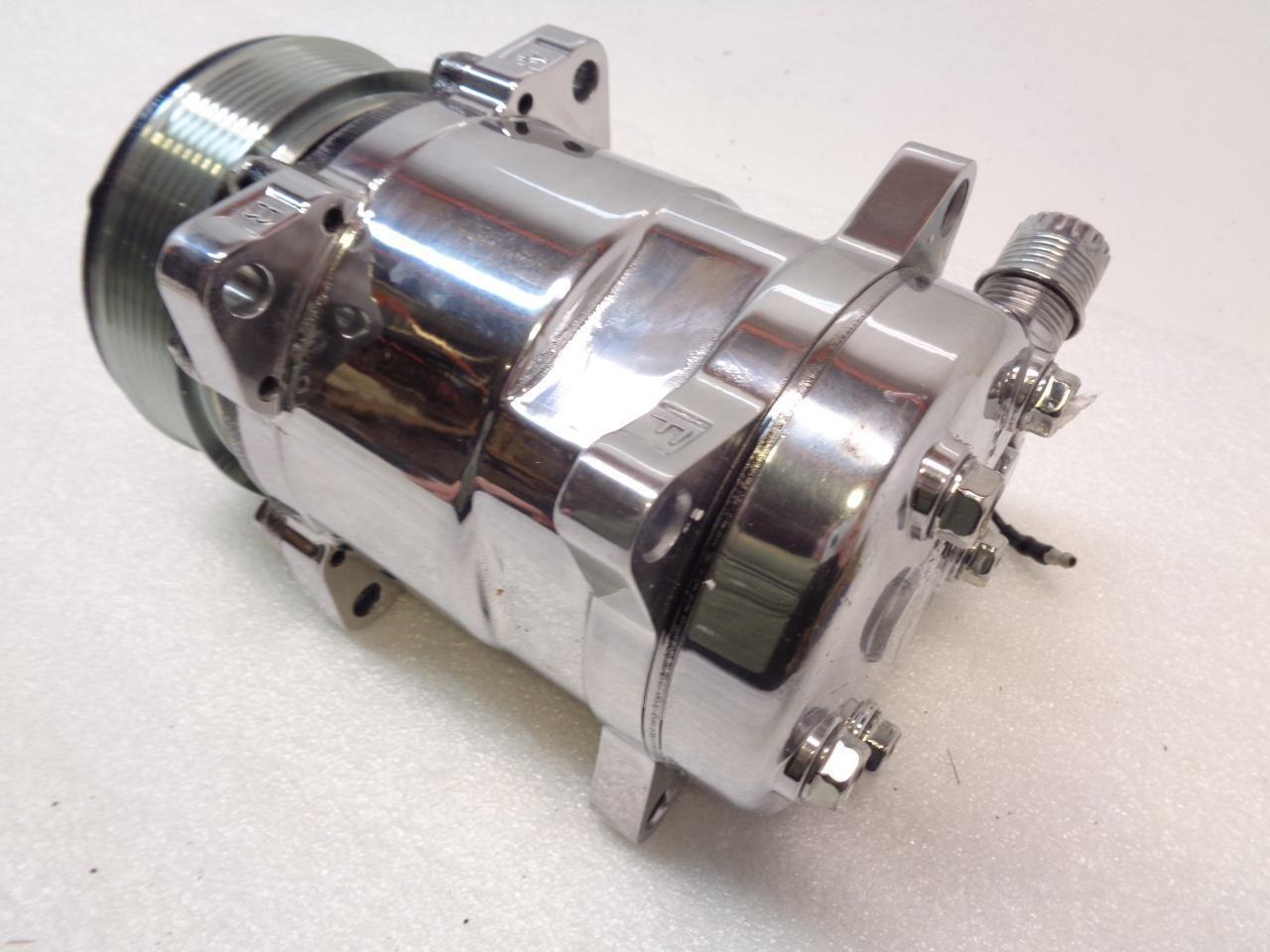 NEW SANDEN S135 AC COMPRESSOR (UNKNOWN FITMENT, SEE DESC) R2