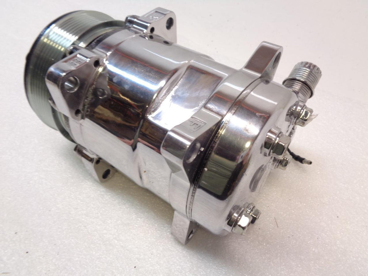 NEW SANDEN S135 AC COMPRESSOR (UNKNOWN FITMENT, SEE DESC) R2