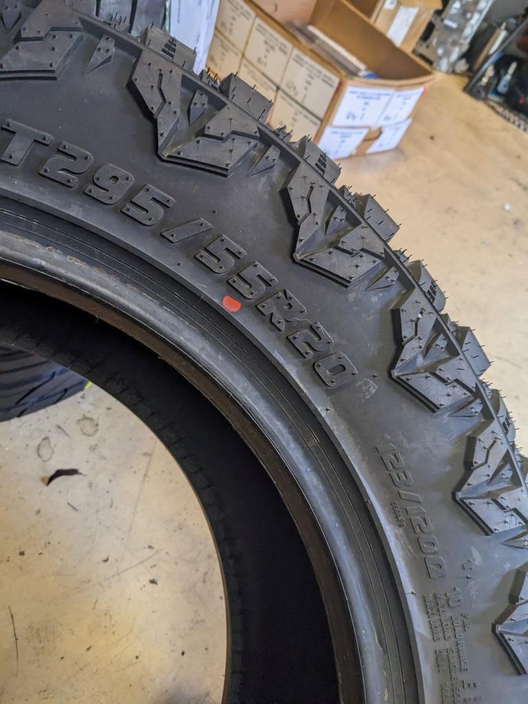 RADAR RENEGADE R/T LT 295 55 20 123/120S LRE 10PLY TIRE RASYTH0123 CQ2