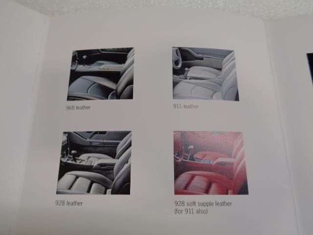 Porsche Color Brochure 1993 Edition 911 928 968 USED GENUINE WVK 127 421 94 R25