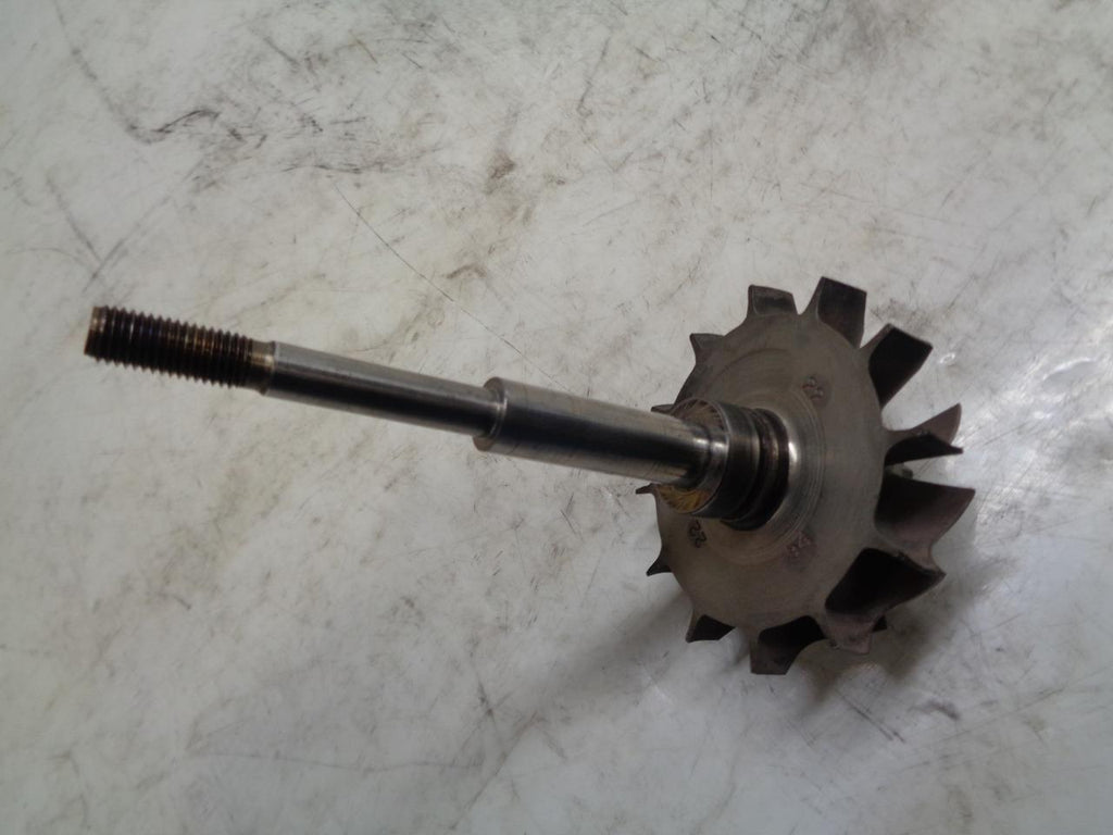 USED TURBO CHARGER SHAFT WHEEL 12 BLADES R12TA
