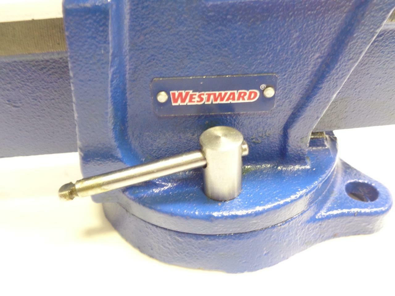 NEW WESTWARD 10D715 REGULAR DUTY SWIVEL BENCH VISE 3" JAW SR