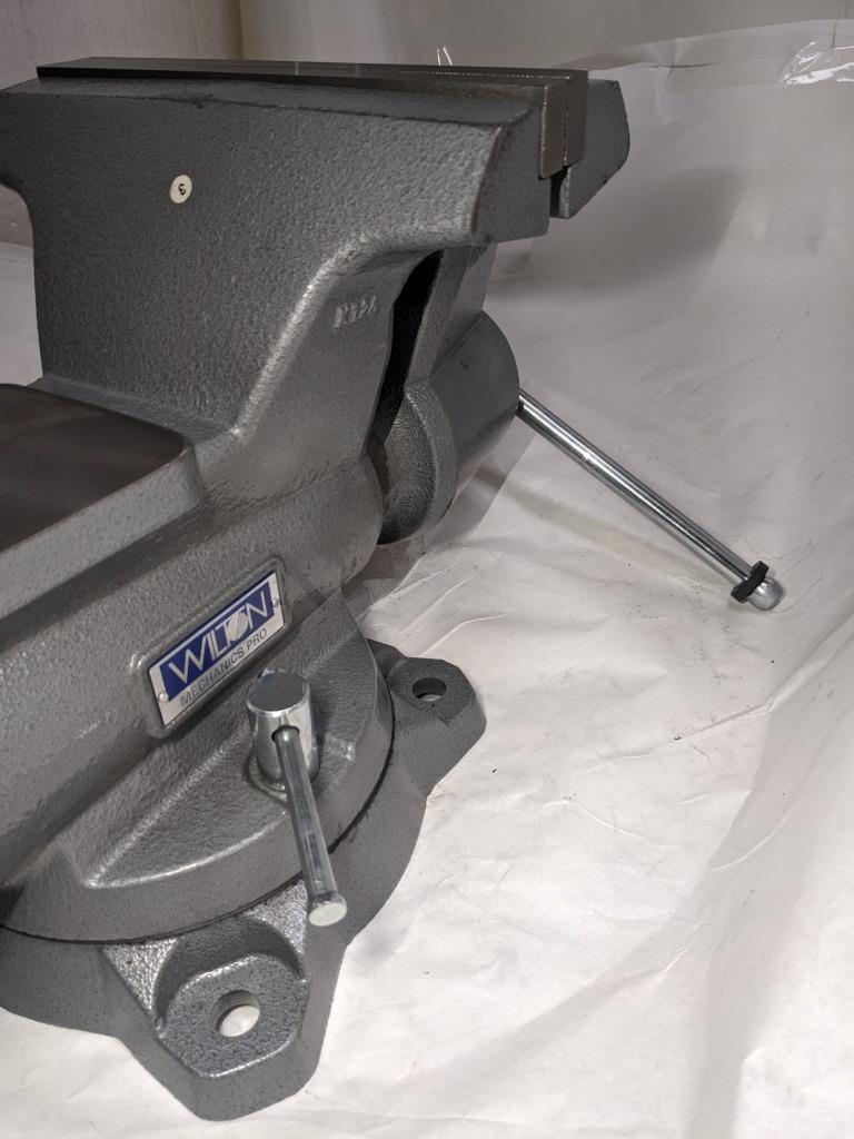 WILTON BENCH VISE 10" JAW WIDTH 12" OPENING DOUBLE LOCKDOWN BASE/SWIVEL K127 H2