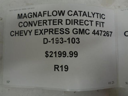 MAGNAFLOW CATALYTIC CONVERTER DIRECT FIT CHEVY EXPRESS GMC 447267 D-193-103 R19
