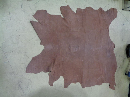 LEATHER HIDE 36.94 SQUARE FEET 3.43 SQUARE METERS TAN NEW N.1 SR