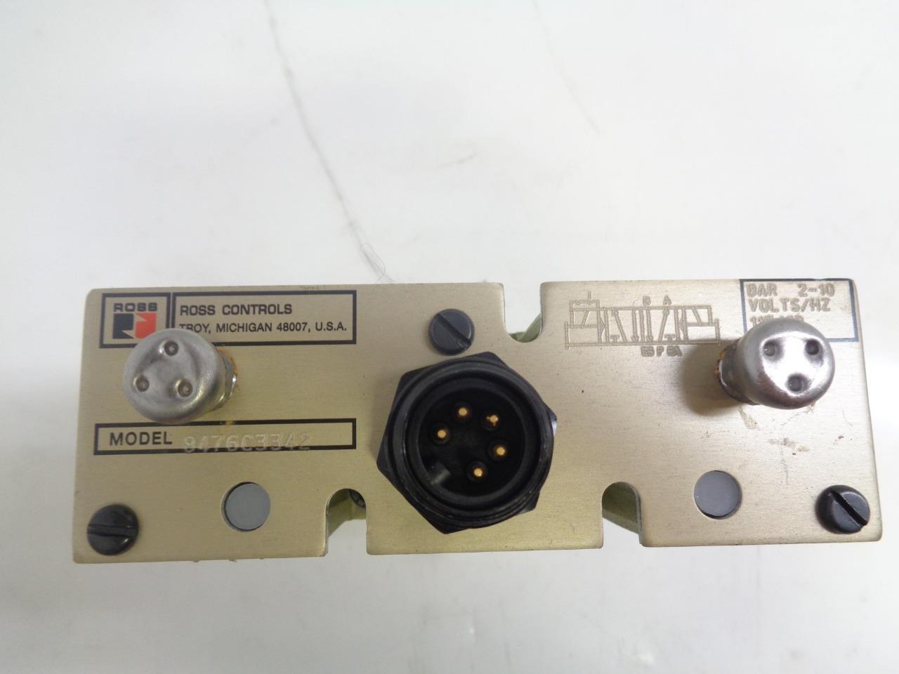 NEW ROSS 8476C3342 PILOT VALVE 115/60 VOLTS/HZ R27