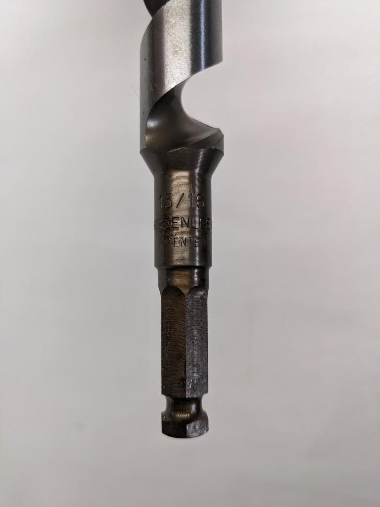 GREENLEE 37870 NAIL EATER II AUGER BIT 13/16" X 18" DAMAGED CASE NEW D0