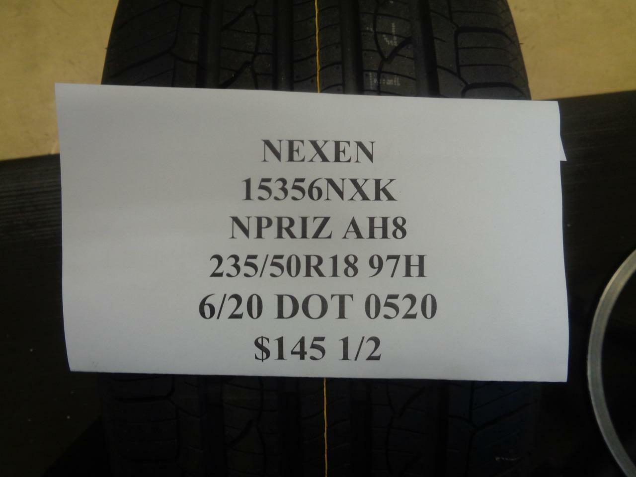 4 NEW NEXEN NPRIZ AH8 235 50 18 97H ALL SEASON TIRES 15356NXK Q0