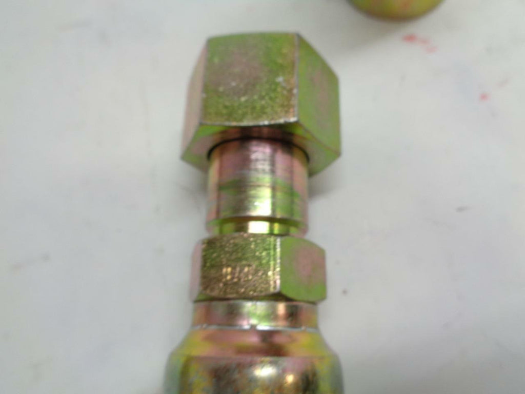1 NEW 2 PACK EATON HYDRAULIC 16U-S76 PERM-CRIMP HOSE END R1/R2AT 16US76 R10TD