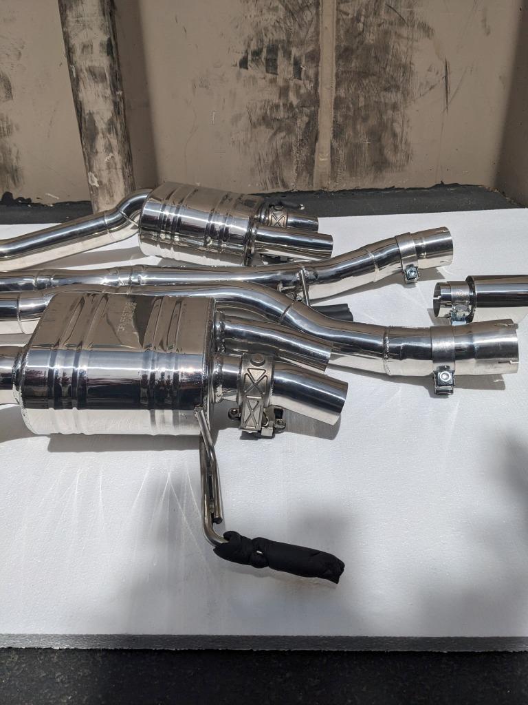 PARTIAL CORNERSTONE CPS-CBE-C7SS 3" CATBACK EXHAUST KIT FOR 14-19 C7 NEW B2