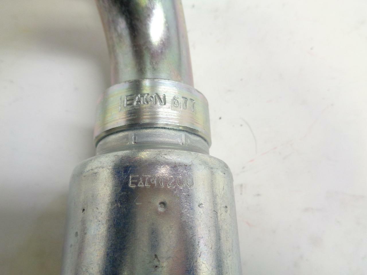NEW EATON WEATHERHEAD CRIMP HOSE FITTING FEMALE SWIVEL 90 DEG ELBOW 20-677 R10TD