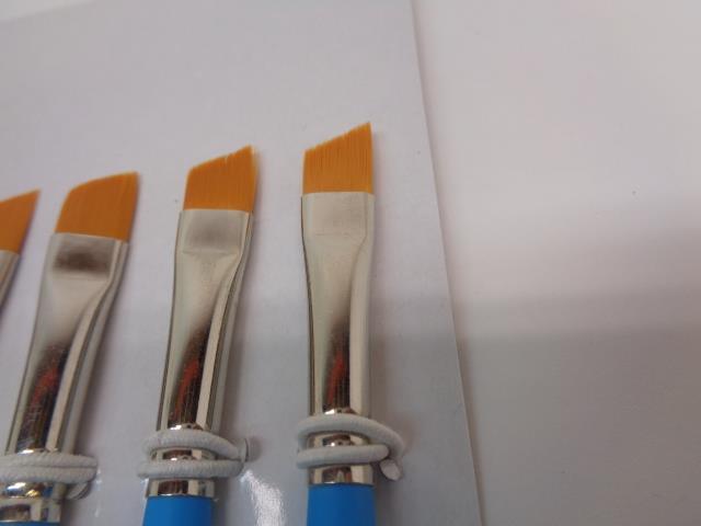 NEW PRINCETON SHORT HANDLE 3750 3/4 INCH OVAL WASH 12 PACK 3750AS R28