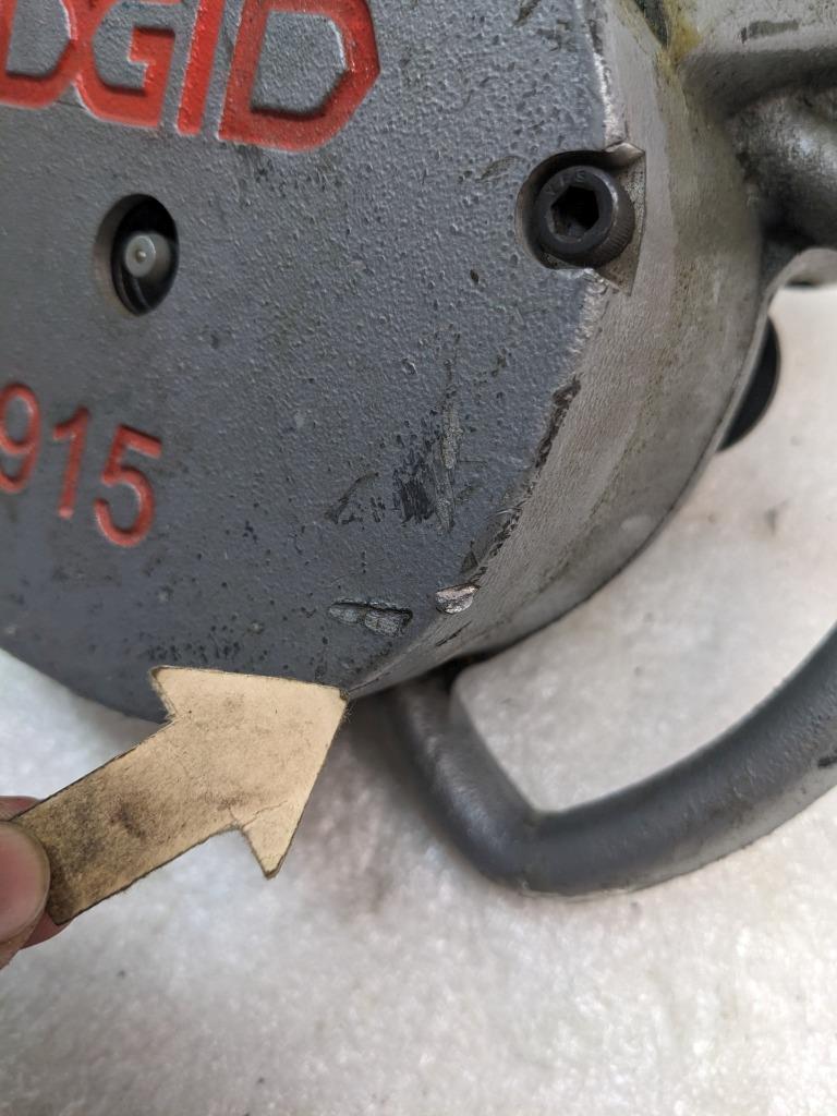 RIDGID 88232 PORTABLE MANUAL ROLL GROOVER 915 WITHOUT ACCESSORIES NEW R27