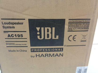 NEW JBL AE SERIES DUAL 10 IN. 2 WAY FULL RANGE LOUDSPEAKER BLACK AC195 SR
