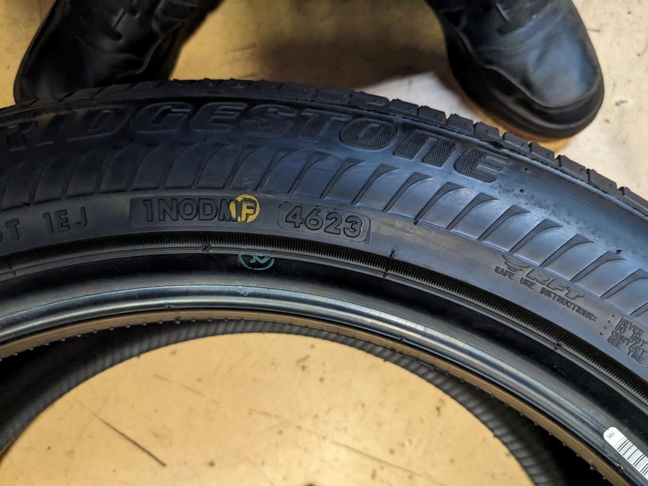 BRIDGESTONE POTENZA DEZ 97ASRFT P 225 50 18 94V SL TIRE 008833 CQ3