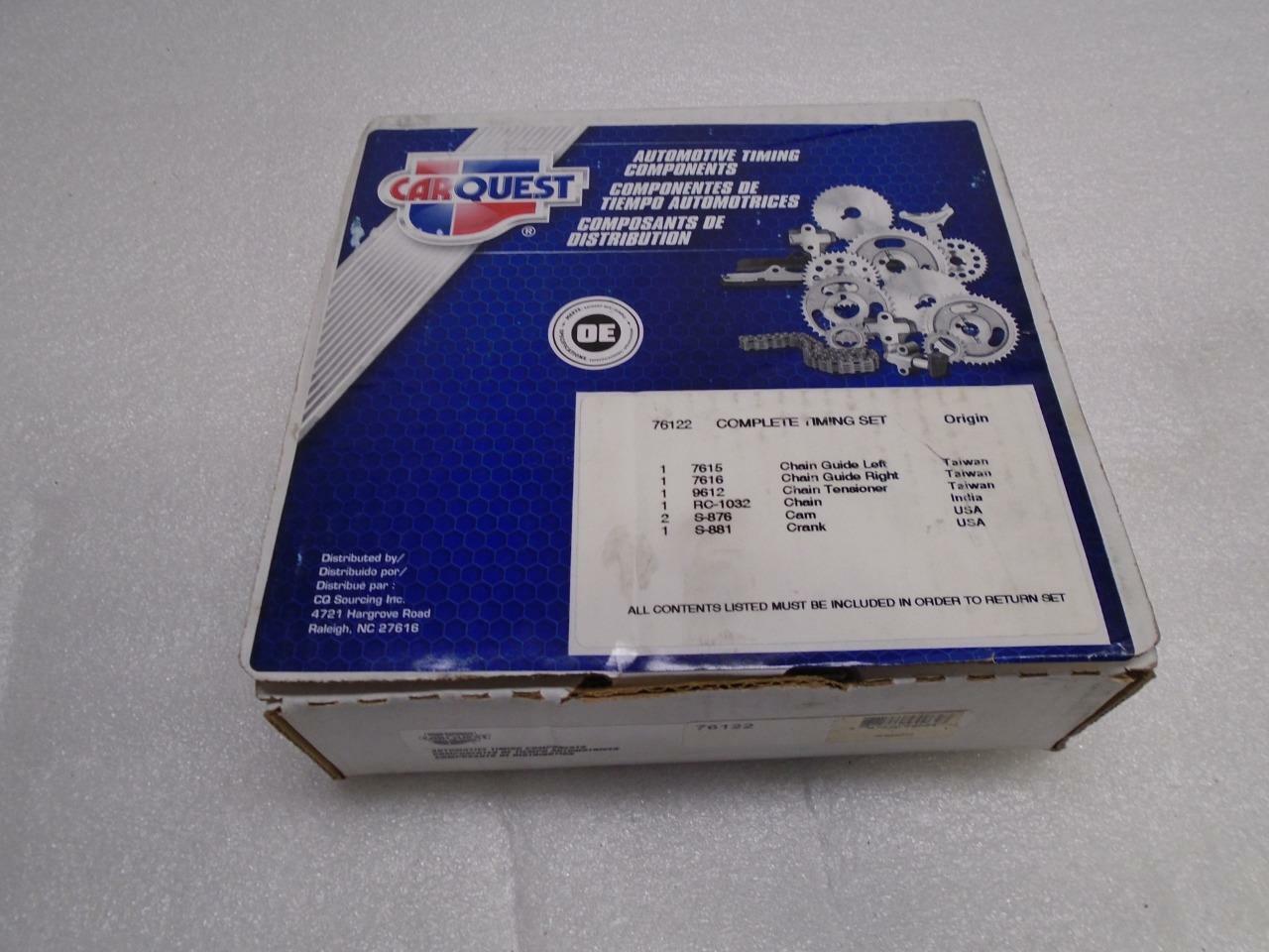 1 CARQUEST COMPLETE TIMING SET FOR SATURN SL SERIES 76122 R8TA
