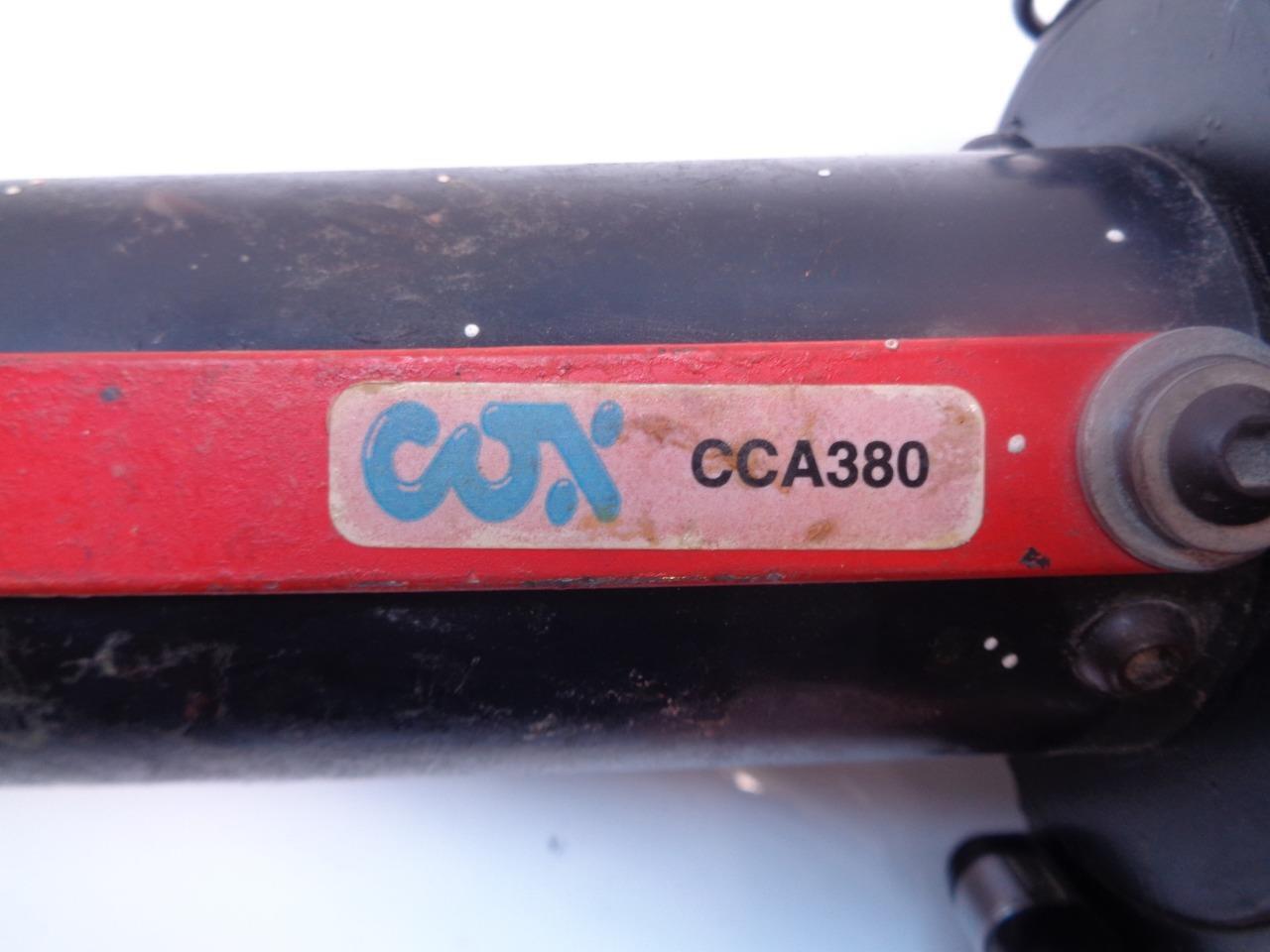 USED COX 2-COMPONENT PNEUMATIC 380mL DISPENSER FOR COAXIAL CARTRIDGES CCA380 R22