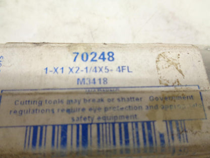 NEW CONTROX 70248 CARBIDE END MILL 1"x2-1/4" 4 FLUTE R22T6BM2