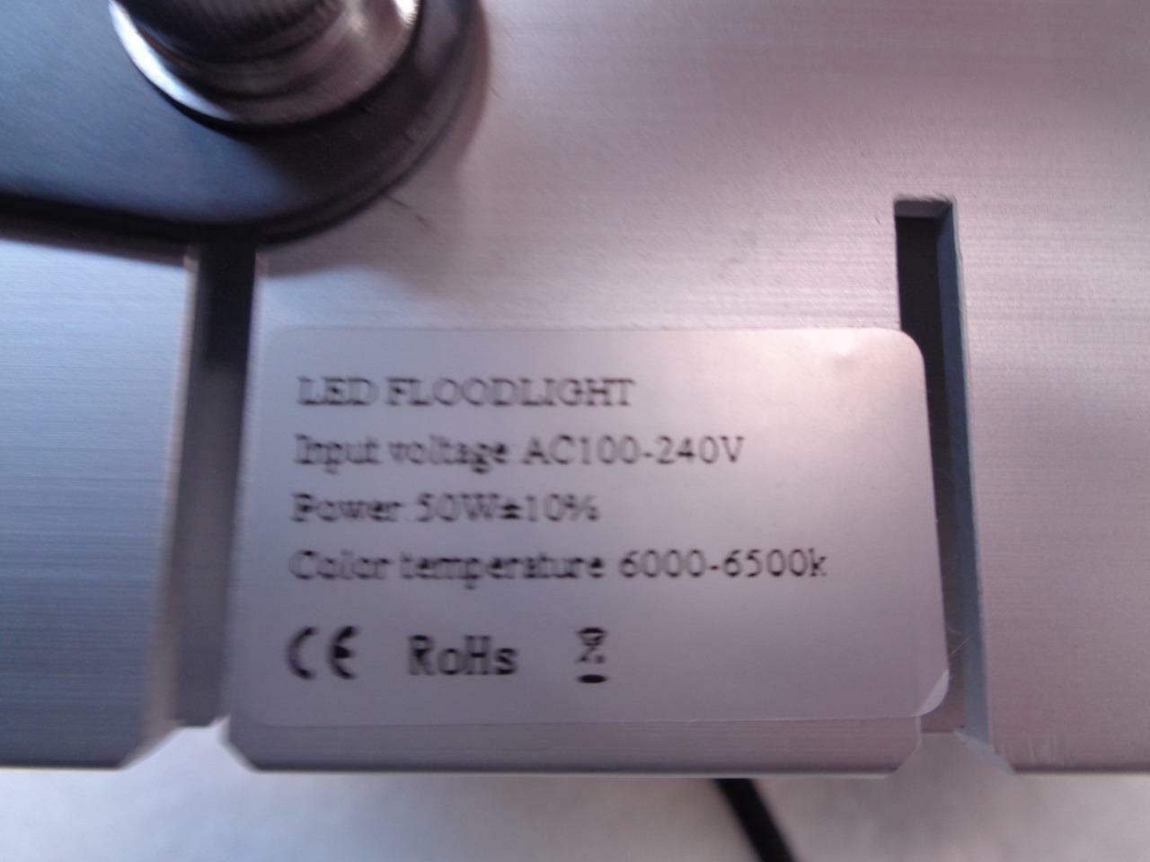 NEW LUMENS IP65 LED FLOOD LIGHT AC100-240V 50W IP65 SR