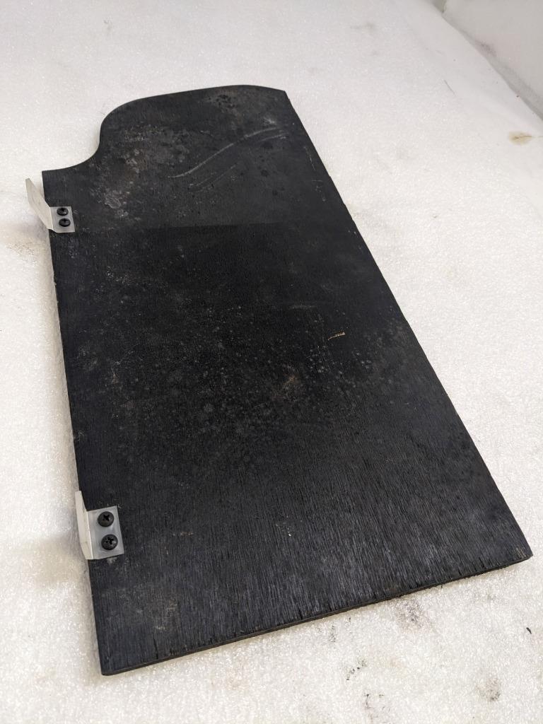 PORSCHE 928 UNDER DASH BLACK FUSE PANEL COVER USED R23