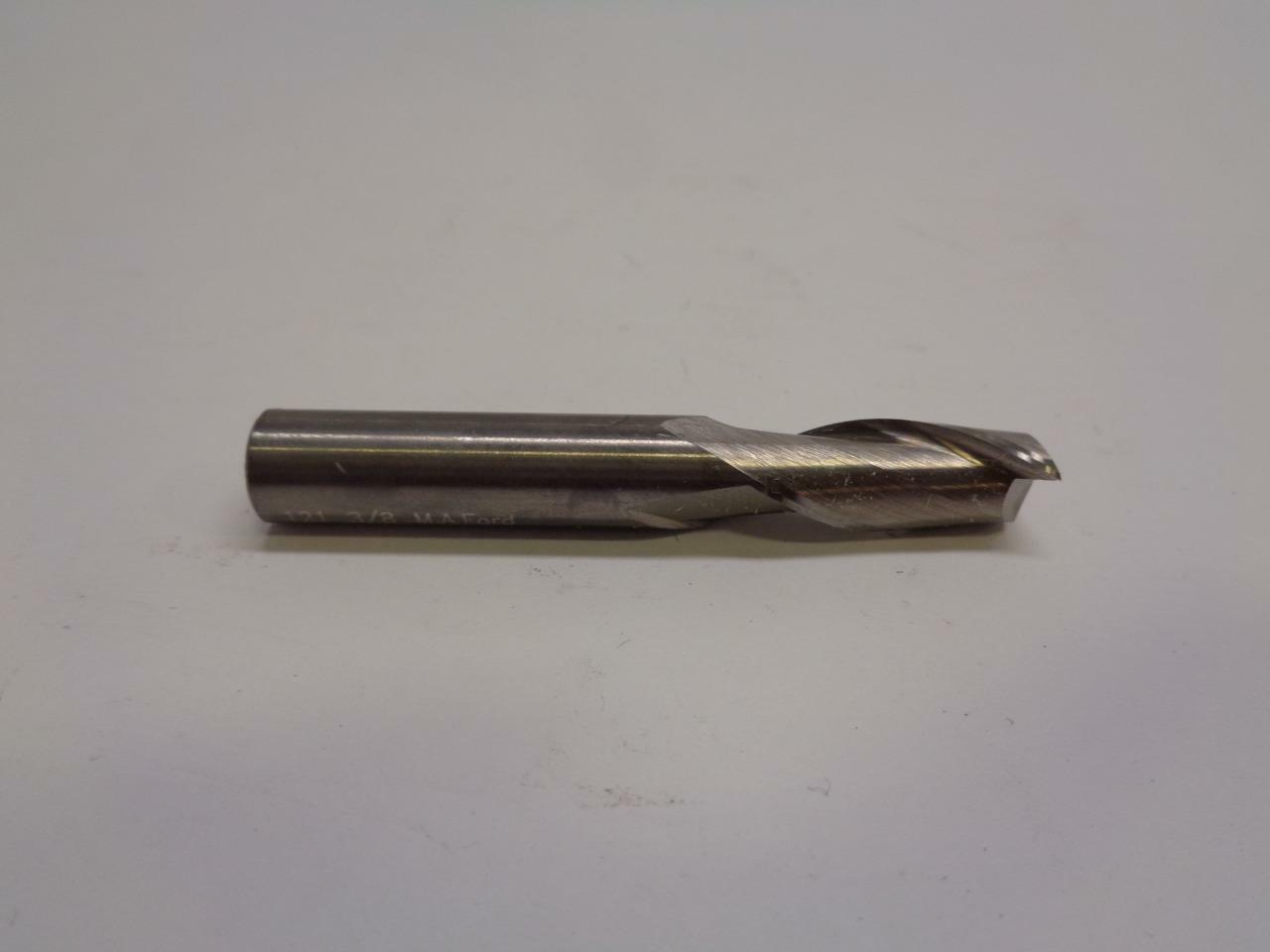 M.A. FORD 121375000 3/" DIA. X 3/8" SHANK X 7/8" LOC X 2-1/2" OAL END MILL EMCBS