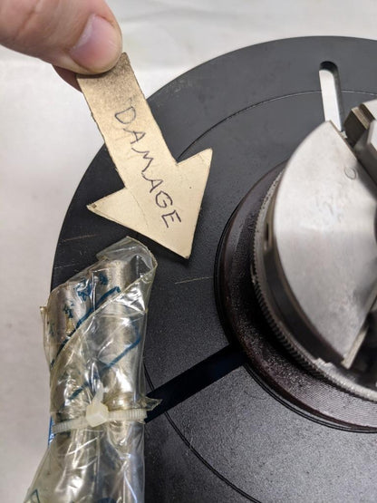 JINSLU BY-10 MINI WELDING POSITIONER 110V W/ 3 JAW LATHE CHUCK NEW BSR3.1