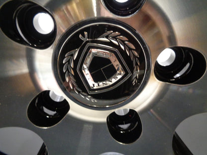 NEW ASANTI BLACK LABEL ABL3-MS BLACK W/ MACHINED FACE WHEEL 20X10 ET40 5X115 WR